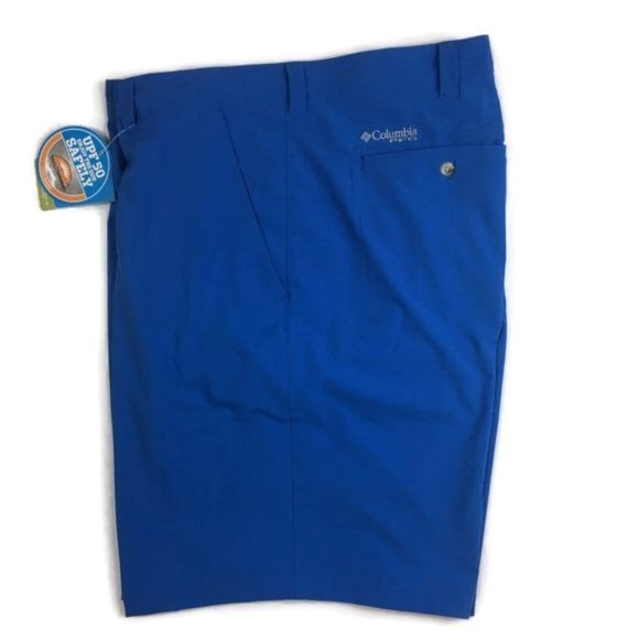 Columbia PFG Grander Marlin II Offshore Short Blue Men's - Picture 1 of 6